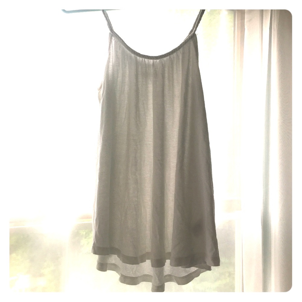 White | Mudd Tank Top | Medium